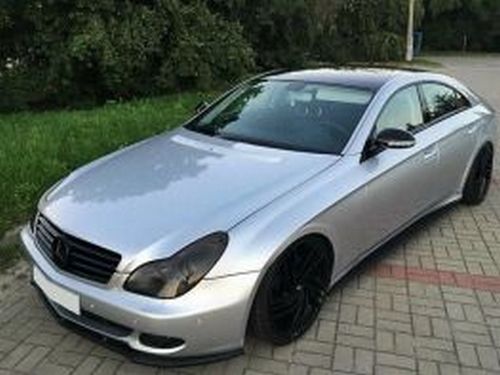 Спліттер передній Mercedes CLS W219 (04-08) 4