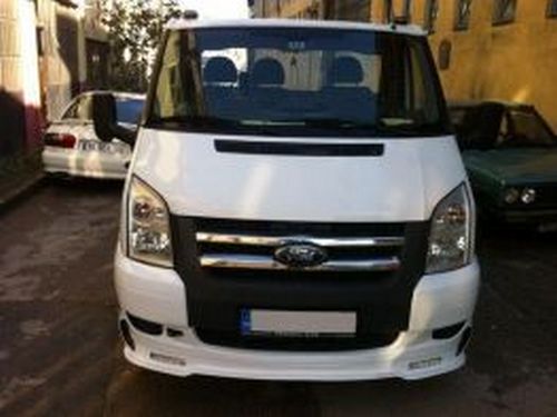 Юбка передняя FORD Transit (2006-) - с диодами 3