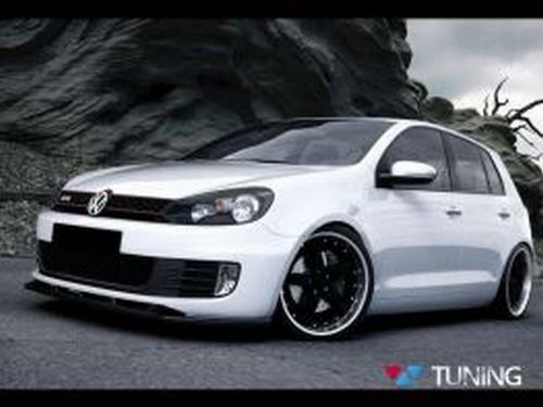 Спліттер передній VW Golf VI GTI (08-12) - версія 1 2