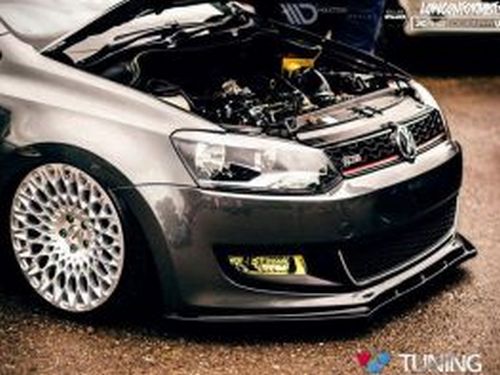 Спліттер передній VW Polo V (09-14) 2