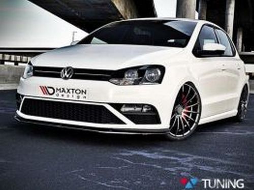 Спліттер передній VW Polo V GTI (14-17) рестайл v.1інг 3