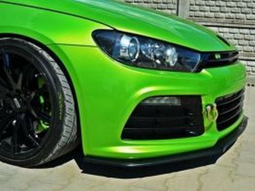 Сплиттер передний VW Scirocco R (08-14) версия 2 4