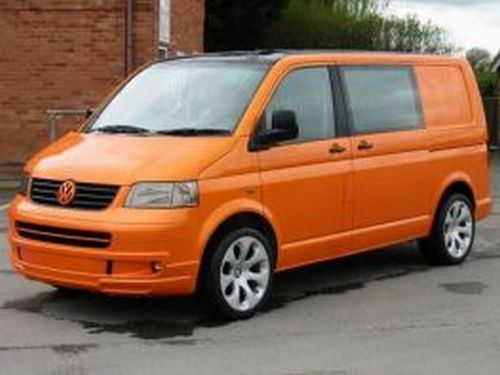 Юбка передняя VW T5 Multivan (03-09)  - Sportline 3