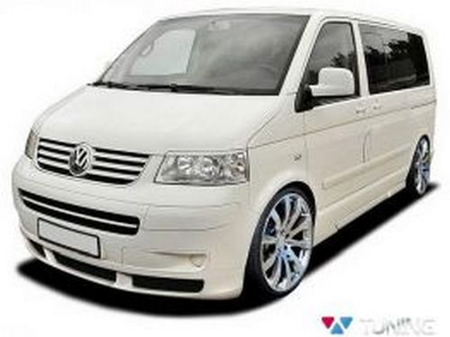 Юбка передняя VOLKSWAGEN T5 Multivan (03-09) - ABT стиль - фото #2 2