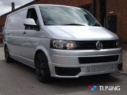 Накладка передняя VW T5+ (10-15) рестайлинг - Sportline 3