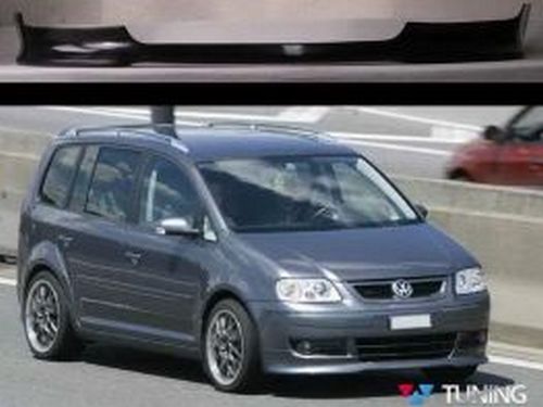 Юбка передняя VW Touran I (03-06) - ABT стиль 3