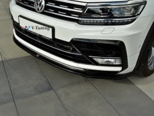 Спліттер передній VW Tiguan II R-Line (16-) 4