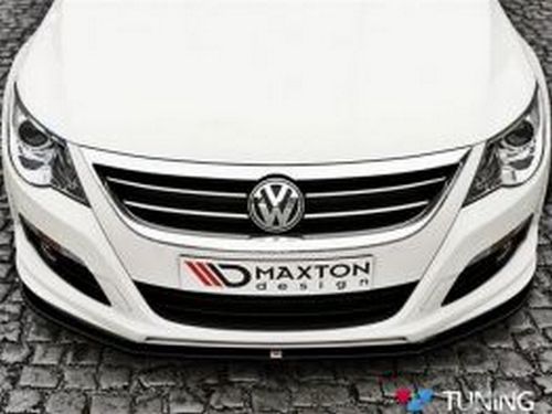 Спліттер передній VW Passat CC R36 R-Line (08-12) 2