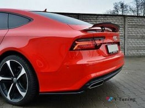 Спліттери задні бічні Audi A7 S-Line C7 (14-17) 3