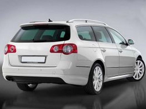 Накладка задняя VW Passat B6 (05-10) Combi - R-Line стиль 3