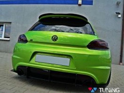 Дифузор задній + спліттера VW Scirocco R (08-14) 7