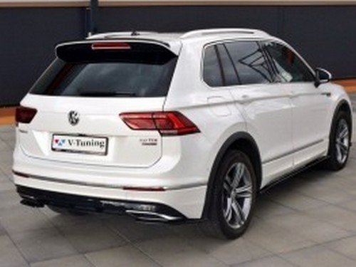 Задні бічні спліттери VW Tiguan II R-Line (16-) 2