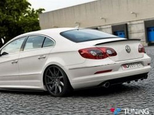 Спліттер центральний задній VW Passat CC R36 R-Line (08-12) 5