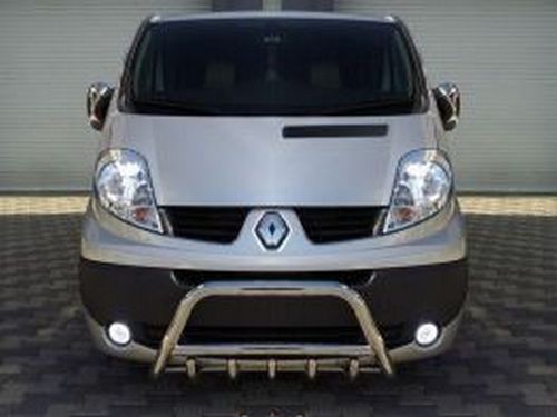 Кенгурятник Opel Vivaro A (01-14) - с грилем 6