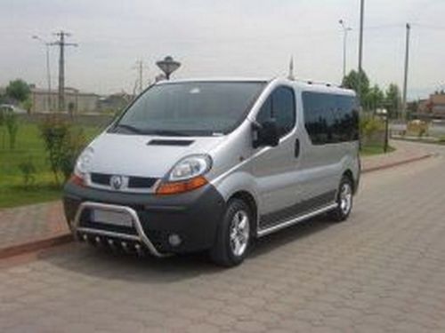 Кенгурятник Opel Vivaro A (01-14) - с грилем 8