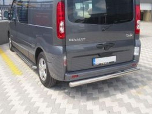 Защита задняя Opel Vivaro A (01-14) - одинарная труба 3