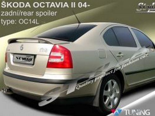 Спойлер SKODA Octavia II A5 Liftback - OC14L тип - STYLLA 2 2