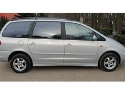 Накладки на пороги Ford Galaxy I / II (95-10) - под покраску 2