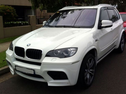 Дефлекторы окон BMW X5 E70 (06-14) - Hic (накладные) 4