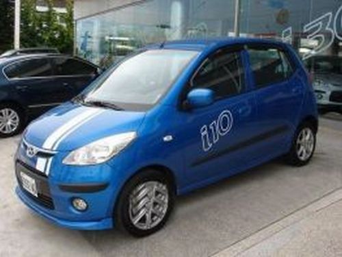 Дефлектори вікон Hyundai i10 I (08-13) - Hic (накладні) 4