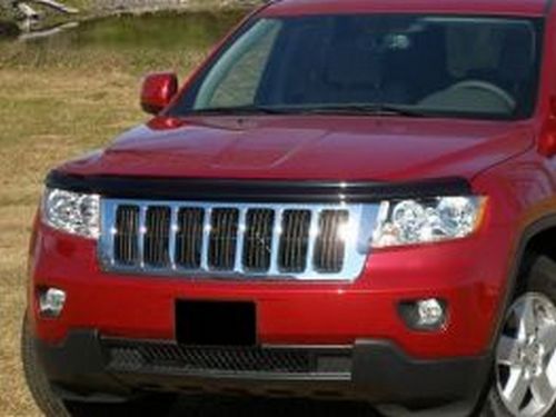 Дефлектор капота Jeep Grand Cherokee IV (WK2; 11-21) - Hic (акрил) 3