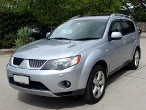 Дефлектори вікон Mitsubishi Outlander II (XL; 07-12) - Hic (накладні) 4