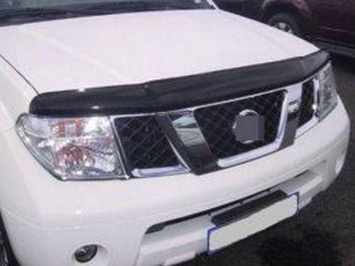 Дефлектор капота Nissan Navara III (D40; 05-10) - Hic 2