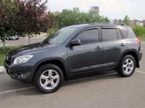 Дефлекторы окон Toyota Rav4 III (06-12) - Hic (накладные) 4