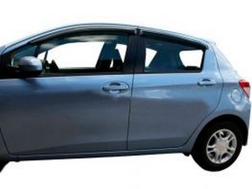 Дефлектори вікон Toyota Yaris III (XP130; 11-20) 5D - Hic (накладні) 3