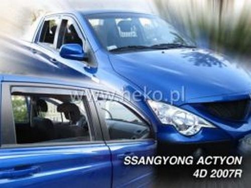 Дефлектори вікон SsangYong Actyon (06-) - Heko (вставні) 4