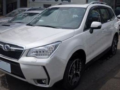 Дефлектори вікон Subaru Forester IV (SJ; 14-18) - Hic (накладні) 4