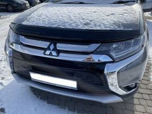 Дефлектор капота Mitsubishi Outlander III (13-21) - Hic 3