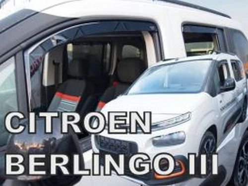 Дефлектори вікон Citroen Berlingo III (19-) - Heko (вставні) 2