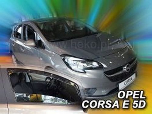 Дефлектори вікон Opel Corsa E (14-19) 5D - Heko (вставні) 4