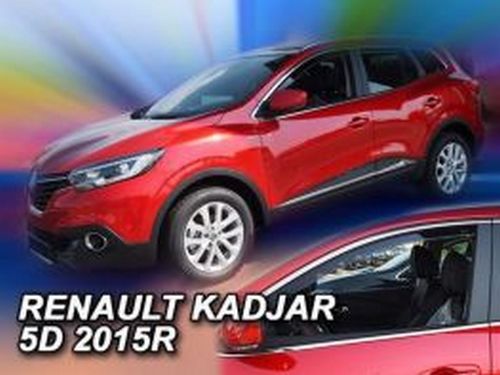 Дефлектори вікон Renault Kadjar (15-22) - Heko (вставні) 3