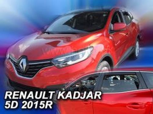 Дефлектори вікон Renault Kadjar (15-22) - Heko (вставні) 4