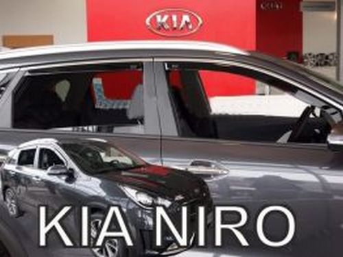 Дефлектори вікон KIA Niro I (DE; 17-22) - Heko (вставні) 4