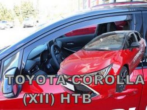 Дефлектори вікон Toyota Corolla XII (19-) Htb - Heko (вставні) 4