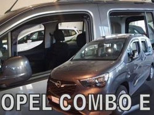 Дефлектори вікон Opel Combo E (18-) - Heko (вставні) 2