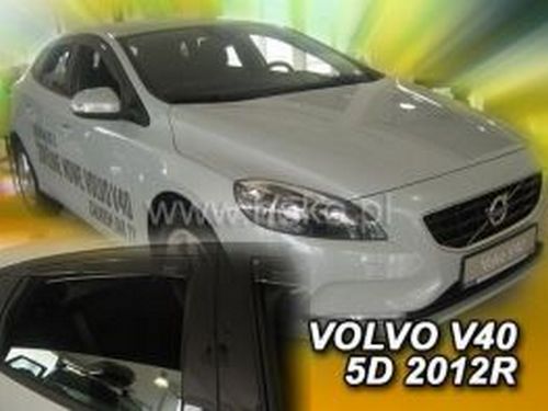 Дефлекторы окон Volvo V40 (12-19) - Heko (вставные) 4