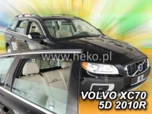 Дефлектори вікон Volvo V70 III (US; 07-16) - Heko (вставні) 4