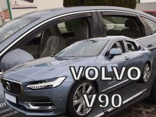 Дефлекторы окон Volvo S90 II (SPA; 16-) - Heko (вставные) 3