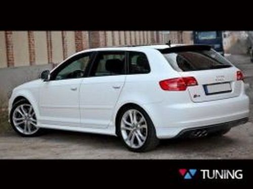 Накладки на пороги Audi A3 8PA (04-12) 5D Sportback - S3 стиль 2