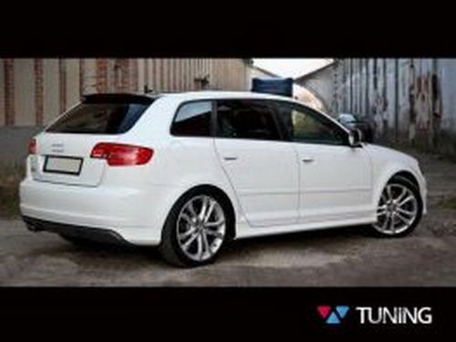 Накладки на пороги Audi A3 8PA (04-12) 5D Sportback - S3 стиль 3