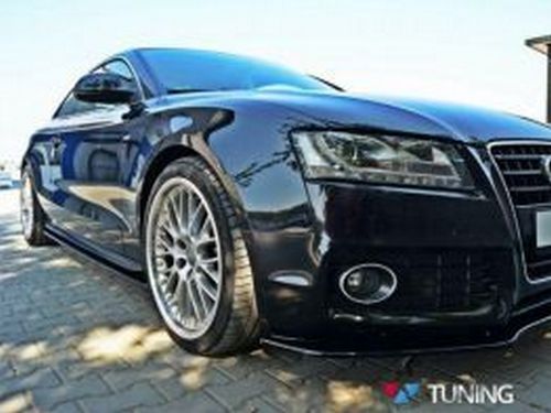 Дифузори бічних порогів Audi A5 8T / S5 / S-Line (07-16) Coupe 4