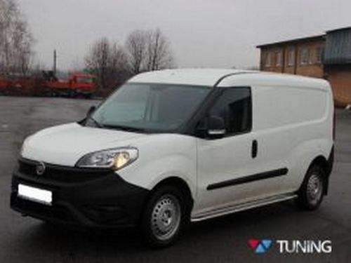 Подножки боковые Fiat Doblo II (10-22) - Premium серия 3