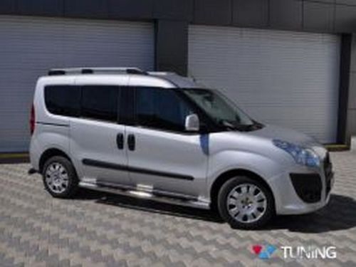 Трубы боковые Fiat Doblo II (10-22) - пороги 4