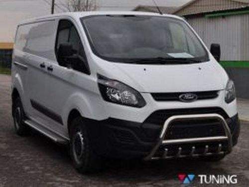 Пороги бічні Ford Custom (13-/18-) - Almond Grey серія 4