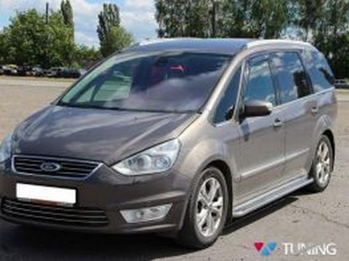 Пороги боковые Ford Galaxy II (06-15) - Premium серия 2