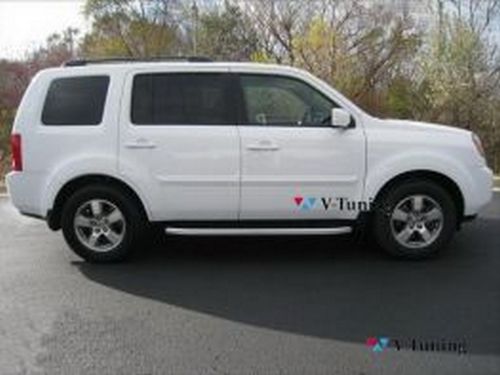 Пороги бічні Honda Pilot II (09-15) - Dolunay 4